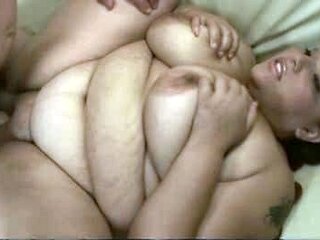 Hot brunette with big boobs gives hot blowjob
