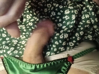 How about Green panties and something more?