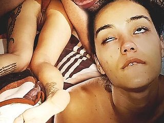 Hot Latina Takes Deep Anal in 2 Angles - Real Pleasure Moans