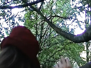Beautiful German dolls showing cunts in the park