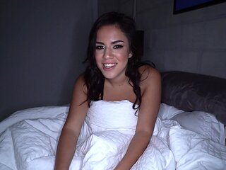 Fucking in the middle of the night with horny wife Monica Sage