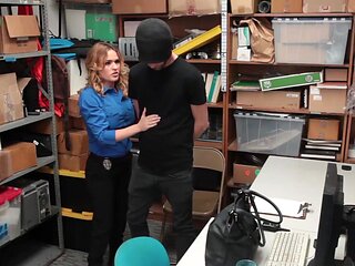 Big tit queen Krissy devours Dylan's pussy in a steamy office tryst