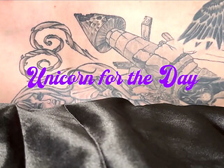 Sexy young couple joins Katie in her first unicorn scene