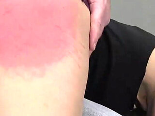 Luca Bella spanking on the couch