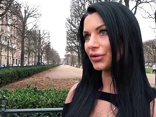 Ania Kinski Takes Anal in French Lingerie POV