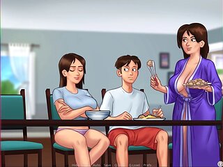 Komiks, game walkthrough love, summertime saga mom