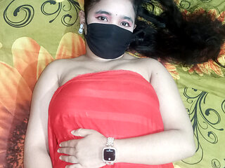 Desi couple having private moment at home