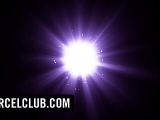 Dorcel Club featuring Anissa Kate and Chloe Lacourt's brunette scene