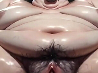 Virgin SSBBW with Hairy Pussy in Bondage - Scared but Desperate for First Cock