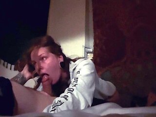 Blowjob From Redhaired Girlfriend