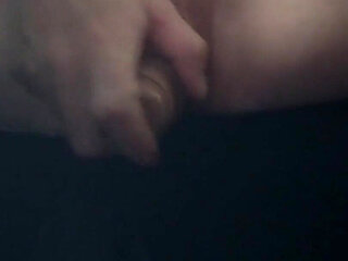 Horny Red Haired MILF Masturbating in the Back Seat of Her Car