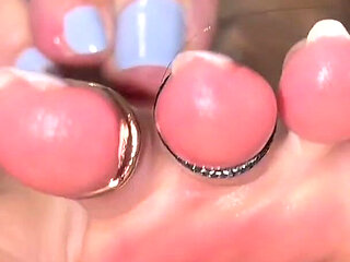 Bratty Foot JOI Foot Humiliation with Toe Rings by Ivys Feet