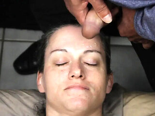 Dirty Dees Homemade Facial - Huge Cumshot Blasted On Face