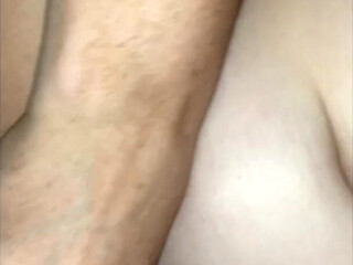 Creamy Pussy British Grandma Creams on Black Lovers Cock, No Condom and No Mask Interracial Naughty Taboo Sex