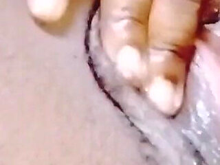 Lesbian Caught Fingering Herself