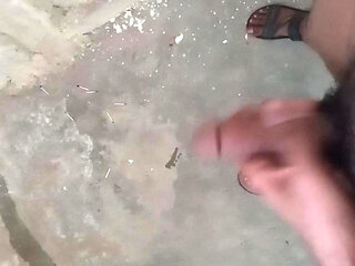 Village Teen Boy Helping hand Cumshot