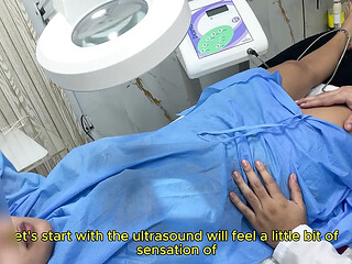 Stepmom and stepsister get naughty in the gynecologist's office