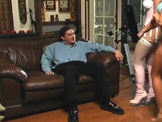 Blonde and Brunette Threesome Pussy Fingering Frenzy