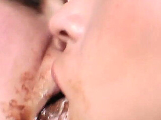 Lesbian Hot Kisses Chocolate