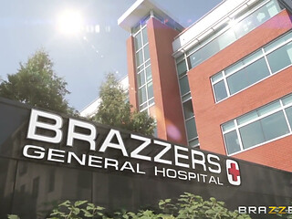 Doctors Adventures - Richelle Ryan & Brick Drop the Medical Gown for a Risk Filled Hospital Fucking