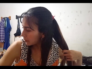 I Did My Hands and Although There Wasn't Enough Time for My Hair, My Boyfriend Didn't Care and Got Stuck.