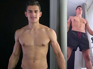 Hot hunk Breno Gomes stud shows his hot body