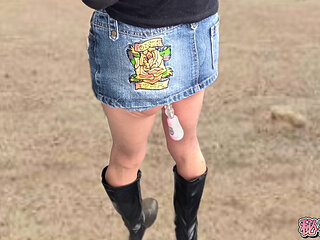 Climax with anal vibrator Me in miniskirt boots Anal toy  SecretGakuen