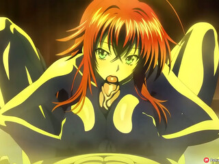 HSDxD - Rias Gremory Paizuri (By DarkLeo5890)