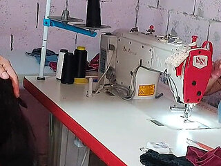 Naughty Seamstresses and a Lucky Customer