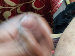 Big Indian Dick Masterbate and CUMSHOT