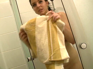Angela Diabolo 02-1 - bathroom masturbation