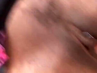 India Babe likes to suck cock and get it on her tits