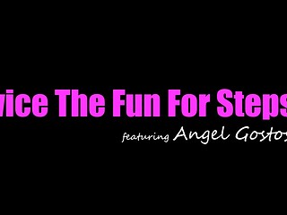 BrattySis Angel Gostosa Finds A Way to Entertain Herself, Her Stepbro, & Friend -S30:E4
