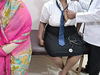 Indian student got fucked by doctor