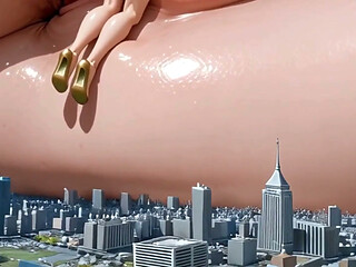 The New Definition of Glory Hole, Step Inside That Giant Pussy, Waifu Hentai Animation