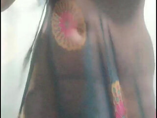 Desi Saree Undressing Tease