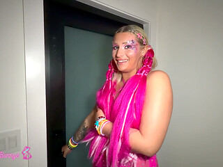 Chanel Luxx Gags On Brian Omally's Shaft Then Takes His Breeding Load!
