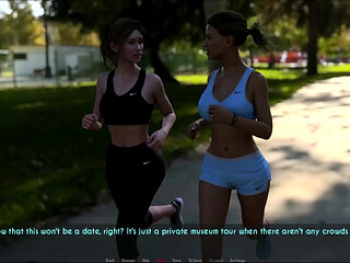 Day 12 - Sophia and Patricia Went to the Park and Teased the Men.