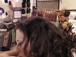 POV fuck with big ass brunette