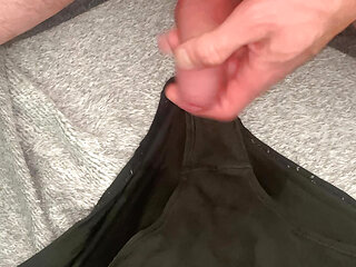 Cum in wife's panties