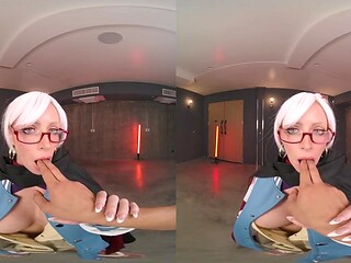 Danielle Renae seduces with long cardigan