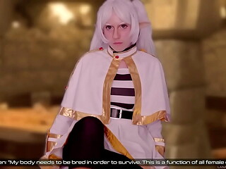 Elf Girl In Heat Frieren Searches For A Mate