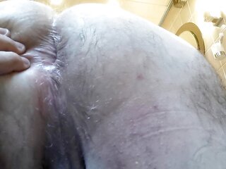 My butt and fun with big dildo