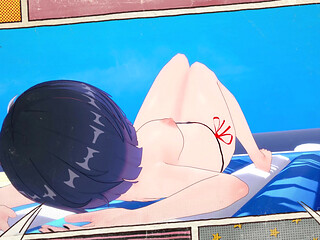 Yelan x Shenhe beach time ! (genshin impact)
