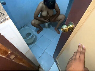 The Younger Brother-in-law Left the Lone Sister-in-law From Behind and Removed the Water.