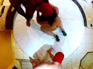 Hotwife Rides Bull Bareback, Cuck Films DP Orgasms