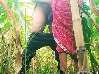 Stepsister-in-law Sucked Cock In The Field And Fucked Hard