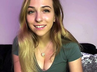 Pale amateur teen brunette Lynn Love