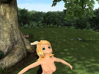 Kagamine Rin Song of Life Project diva Nude Mod Full Nude