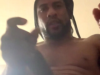 Stroking This BBC Until It Bursts with Cum